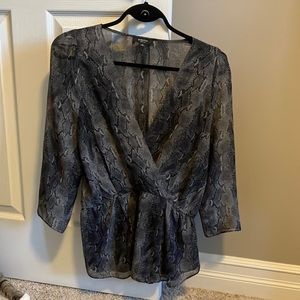Aritzia Alexander Silk Blouse Size M